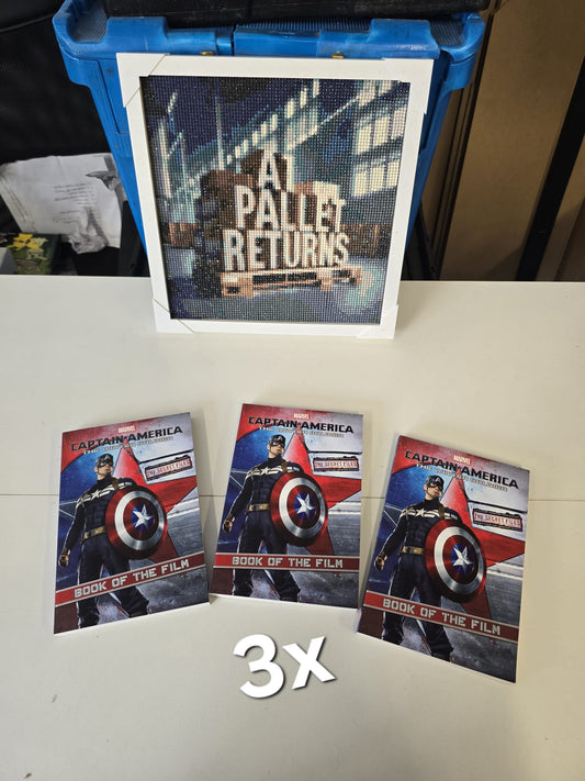 3 x Captain America Books