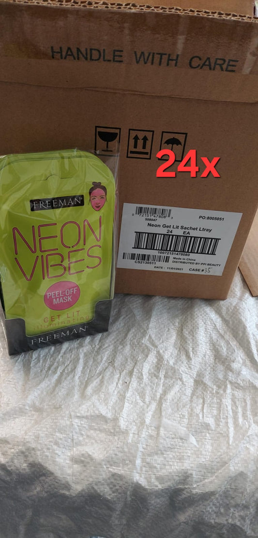 24x NEON VIBES Face mask